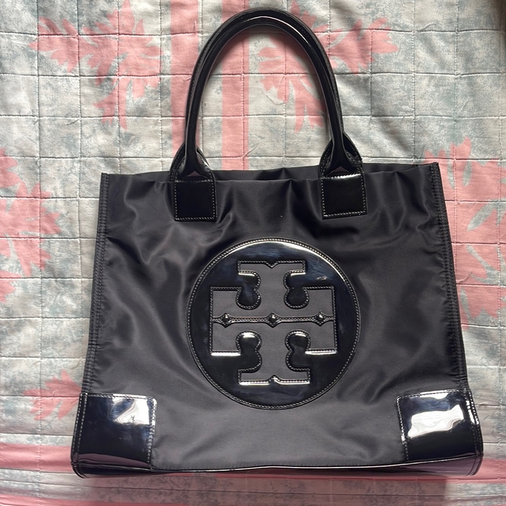 Large Tote Black Tory Burch